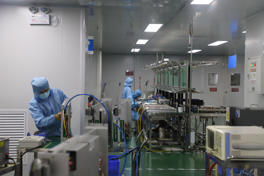 GZ Photonics Technology Co. , Ltd производственная линия производителя